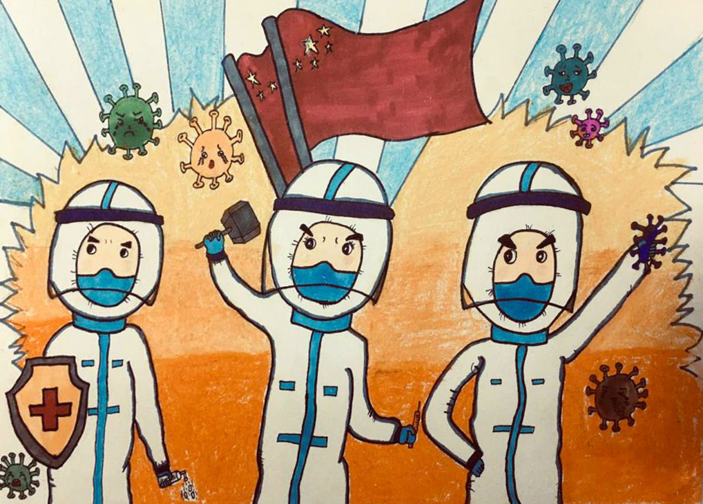 “疫情當(dāng)前，孩子們有‘畫’說(shuō)”作品展播（三十九）