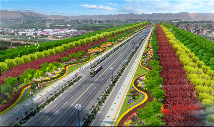 搶先看?。?！蘭州榆中生態(tài)創(chuàng)新城未來綠化有多美 
