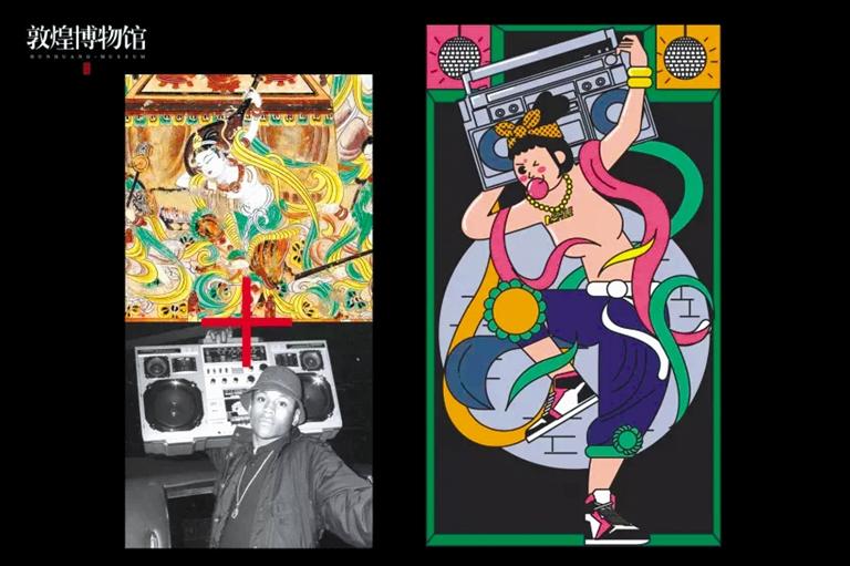 神仙文創(chuàng)！“反彈琵琶”有了街舞版