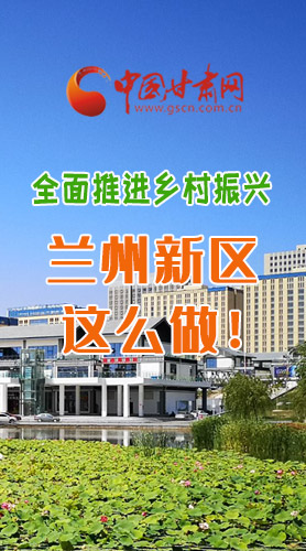 圖解|全面推進(jìn)鄉(xiāng)村振興 蘭州新區(qū)這么做！