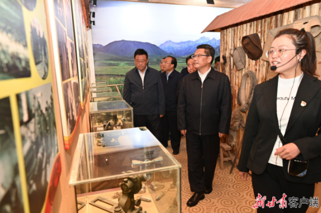 任振鶴在張掖市調研時強調：完整準確全面貫徹新發(fā)展理念，建設生態(tài)友好發(fā)展向好生活美好的“金張掖”