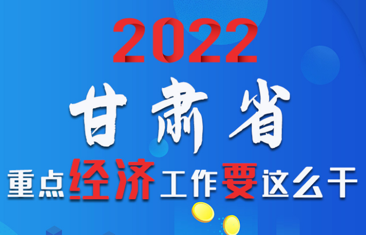 【甘快看·圖解】速覽！2022甘肅省重點(diǎn)經(jīng)濟(jì)工作要這么干！