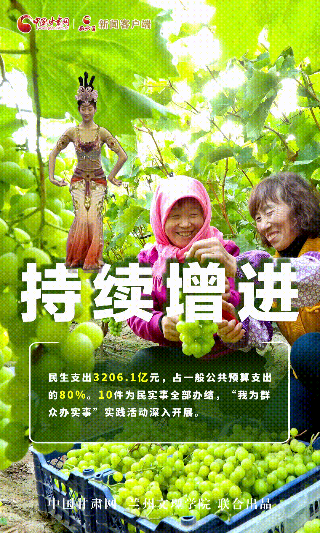 【2022甘肅兩會·躍見報告④】藏在“飛天舞步”里的“幸福甘肅”