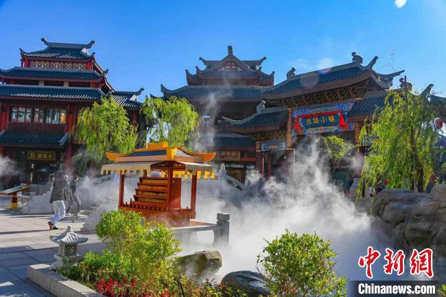 圖為嘉峪關(guān)方特歡樂世界。(資料圖) 趙海宏 攝