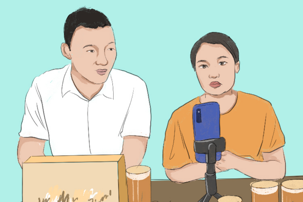 手繪|攢勁！閃閃發(fā)光的up青年