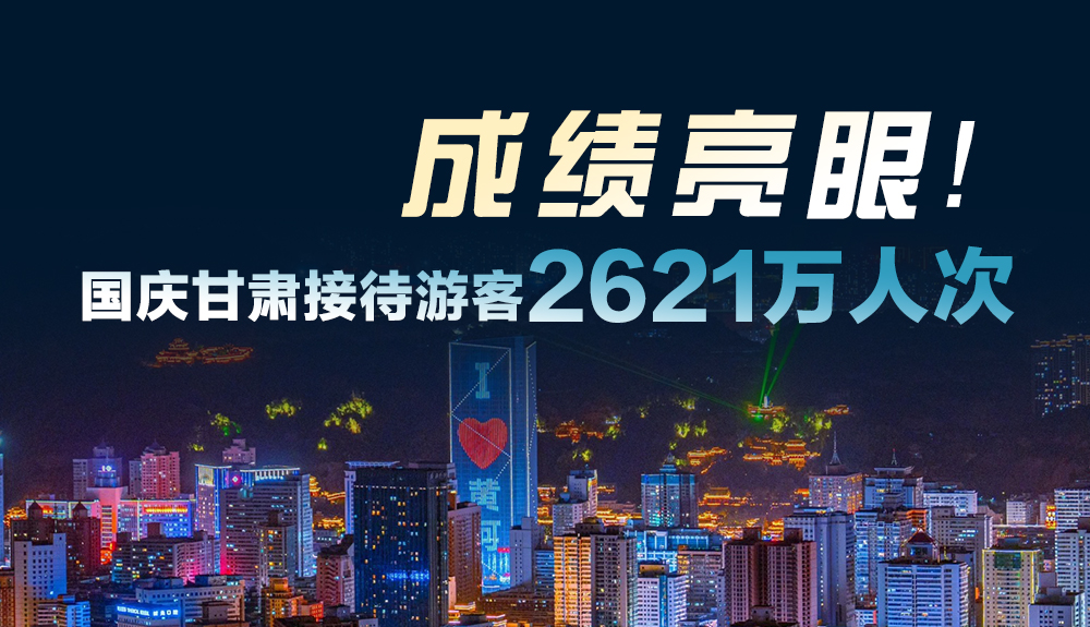 成績亮眼！國慶甘肅接待游客2621萬人次