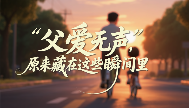 AI視頻|父愛(ài)無(wú)聲，原來(lái)藏在這些瞬間里