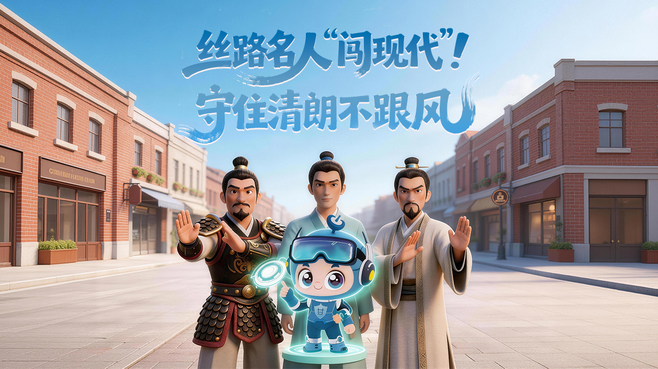 AI短視頻|絲路名人“闖現(xiàn)代”！守住清朗不跟風(fēng)